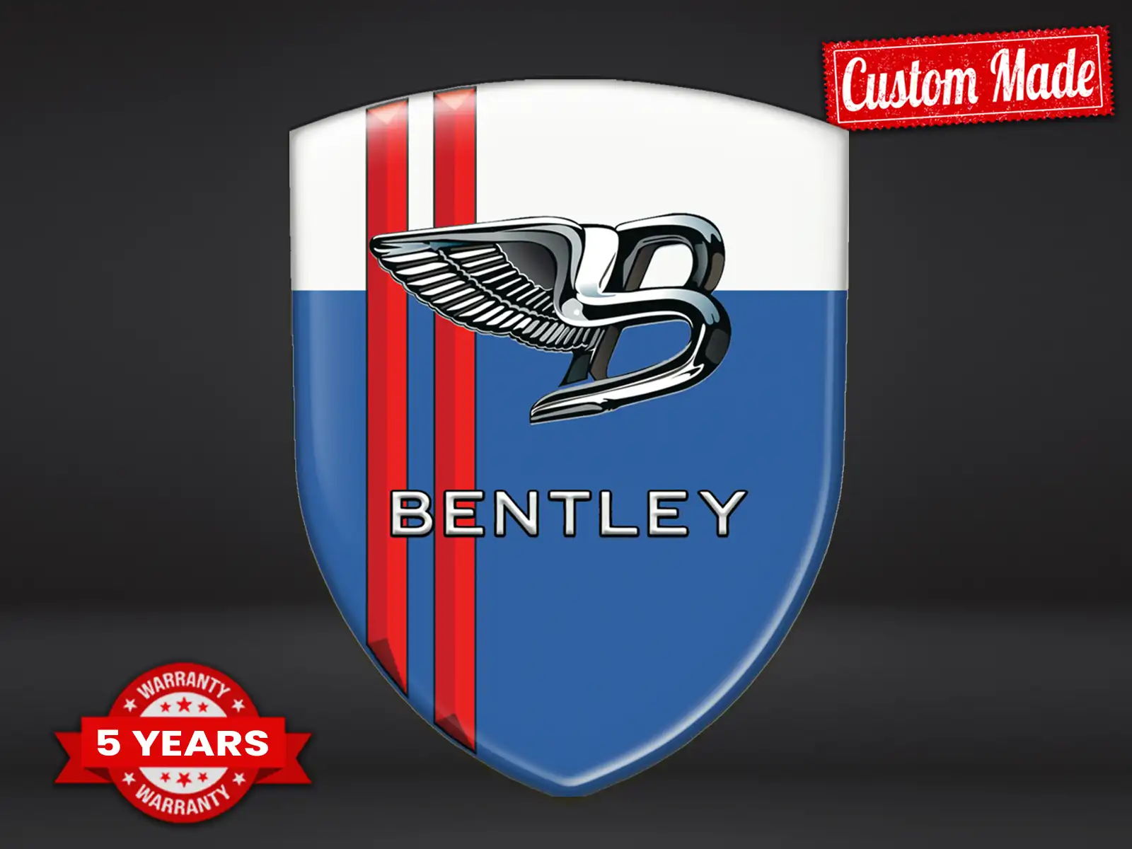 Bentley Doming Aufkleber Auto Robust Limitiert Stil